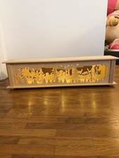 Schwibbogen Lichterbogen Leuchter Unterbau Fensterbank Erzgebirge/ Ratags OVP