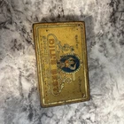 VINTAGE ADVERTISING DILL'S BEST FLAT POCKET  TIN Empty Signs Of Age