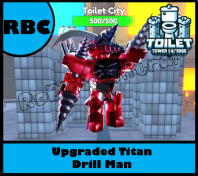 #ad #ad UPGRADED TITAN DRILL MAN CHEAP TOILET TOWER DEFENSE TTD UNIT $3.79