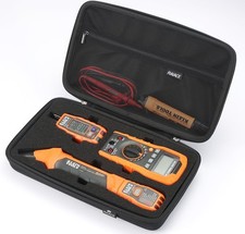 RAIACE Hard Travel Storage Case Compatible with Klein Tools ET310 AC Black