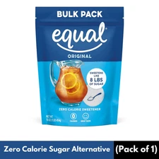 EQUAL 0 Calorie Sweetener, Powdered Aspartame and Acesulfame-K Sweetener, Zero C