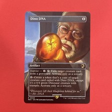 Dino DNA [Borderless] #20 Prices | Magic Jurassic World | Magic Cards