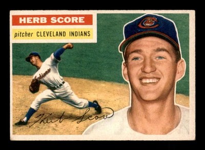 1956 Topps #140 Herb Score RC VGEX X3684325