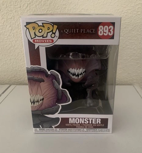 Funko Pop! Vinyl A Quiet Place Monster 893 Black Purple Vinyl Figure Movies