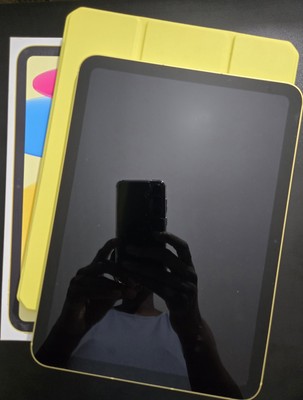 iPad Wi Fi + Cellular 128GB - Yellow with FREE Magic Keyboard Folio + Free Case 