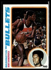 1978-79 Topps Bob Dandridge Rookie NRMT/MT Set Break #92