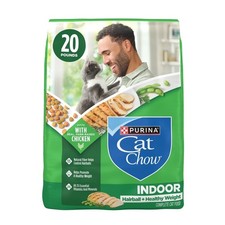 Healthy Weight and Hairball Control Dry Cat Food with Chicken for Indoor Cats