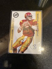 2003 Press Pass PowerPick Carson Palmer Auto Signed Football Card Bengals RC USC