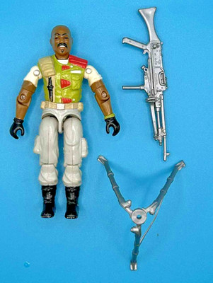 1986 Roadblock v2 Figure Vintage G.I. GI Joe 3.75 ARAH Lot *100% Complete