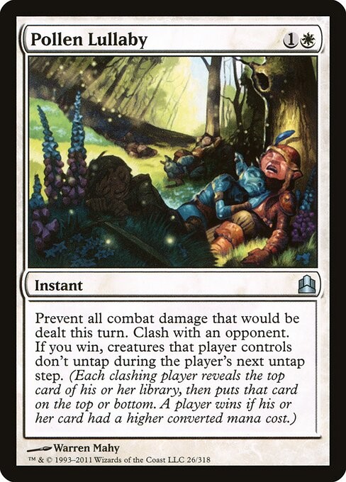Pollen Lullaby NonFoil Commander 2011 26 NM MTG