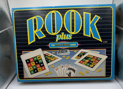 1994 Parker Brothers  Rook Plus The Wild Bird Game Complete In Box 100% COMPLETE