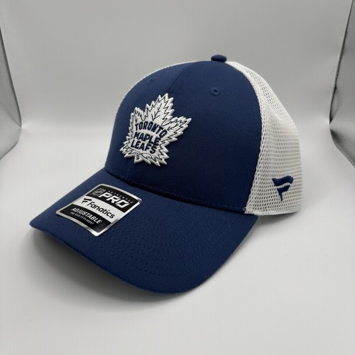Fanatics Toronto Maples Leafs NHL Authentic Pro verstellbare Snapback blaue Mütze neu mit Etikett