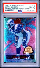 Barry Sanders Cards and Memorabilia Guide 8