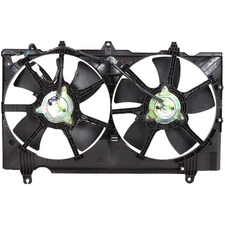 Radiator Cooling Fan Assembly For 2007-2009 Nissan 350Z Dual Fan 3.5L Engine
