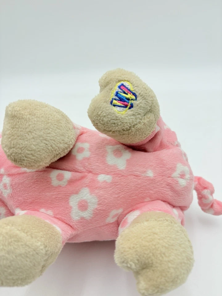 Webkinz Daisy Pig Plush Pink Flowers No Code Tag Retired Virtual Pet  - Image 4 of 4