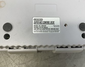 Nintendo Super NES SNS-001 Game Console Bundle