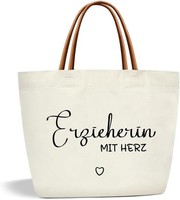 Canvas Tragetasche Abschiedsgeschenk Erzieherin Danke Geschenk Kindergarten