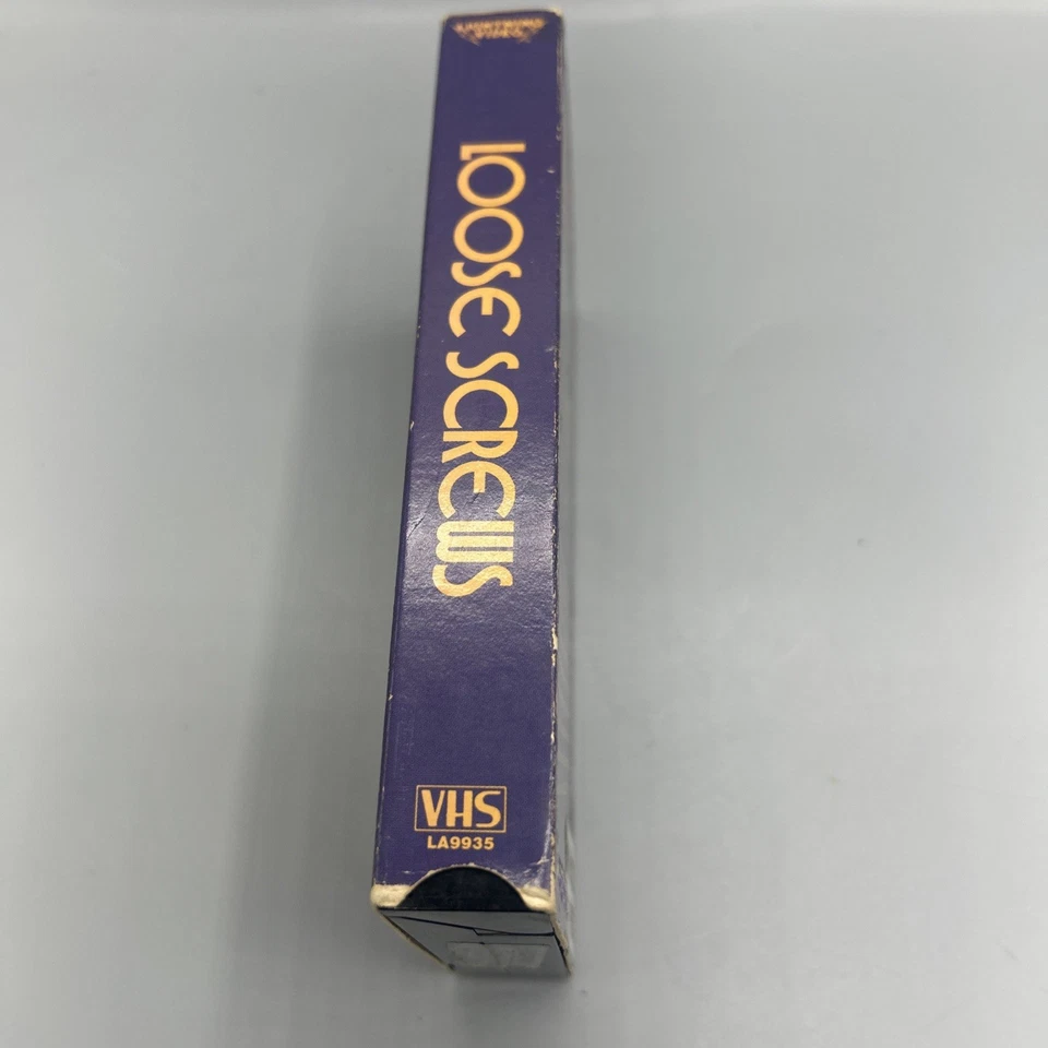 Loose Screws VHS Tape 1986, Lightning Video Comedy Vtg HTF OOP Rare - Image 2 of 4
