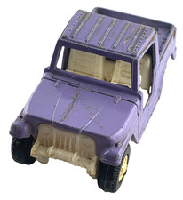 1960's Tootsietoy Purple Jeep MBA15