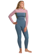 Roxy 3/2mm Prologue Back Zip Wetsuit - Women's - Small / Ash Blue
