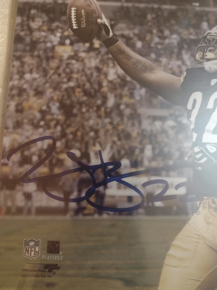 Фотография с автографом дуче Стейли 8 x 10 Pittsburgh Steelers футбол сертификат подлинности - Изображение 3 из 4