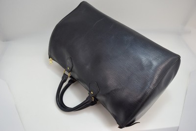 Louis Vuitton Speedy Duffle Medium Black Leather for sale online 