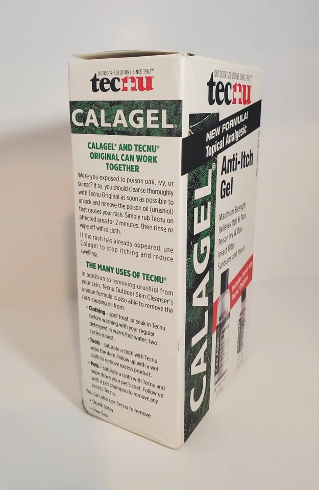 Gel antipicazón Tecnu Calagel máxima fuerza analgésico tópico 6 oz Foto 3 de 3