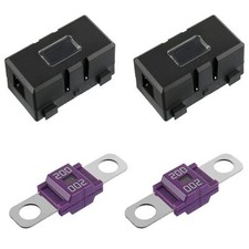 200 Amp AMI/Midi Fuse Holders and High Current Bolt-on Midi Fuses 200A for Ca...