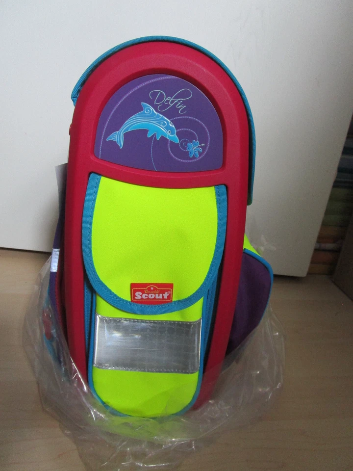 Scout Schulranzen Set 5tlg. Delfin - Bild 4 von 4