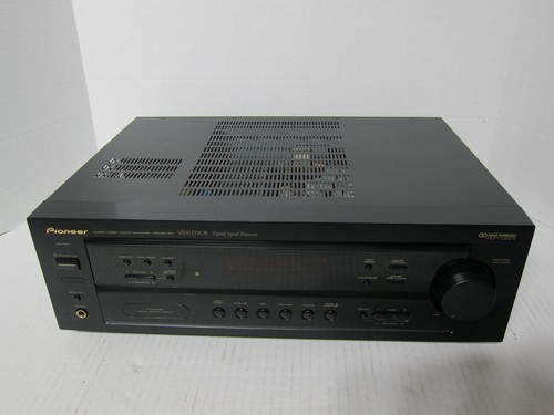 PIONEER VSX-D308 AV AM/FM RECEIVER "Bundle" Two 60” 14AWG Copper Speaker Cables - Picture 2 of 18