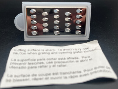 Tupperware Mini Grate N Measure Miniature Grater Really Works NEW