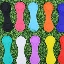 1/2/3/5Pcs Golf Hat Clip Silicone Ball Marker Holder with Strong Magnetic Attach