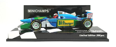  MINICHAMPS Benetton B194 J.Herbert Australian GP Limited 200pcs. Formel 1 F1