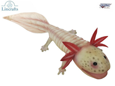 Axolotl Plüschtier von Hansa 7802 - Brandneu - Lincrafts UK Est 1993