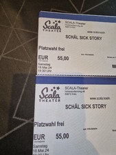 2. Karten fürs Scala Theater in Köln  am Sastag den 18 Mai 2024 
