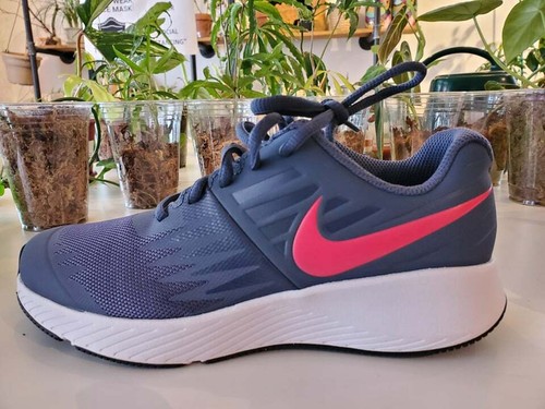 Nike Star Runner GS Girl Running Shoes Sneaker 907257-402 / 5Y | eBay