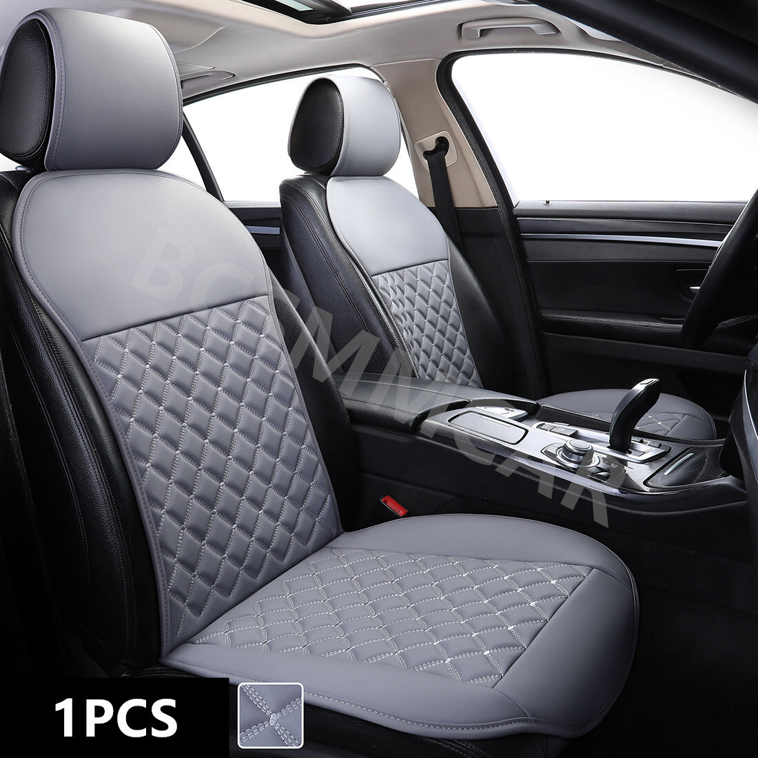 PU Leather Seat Cover Cushion Auto Seat Protective Pad Mat For Car Front Seat