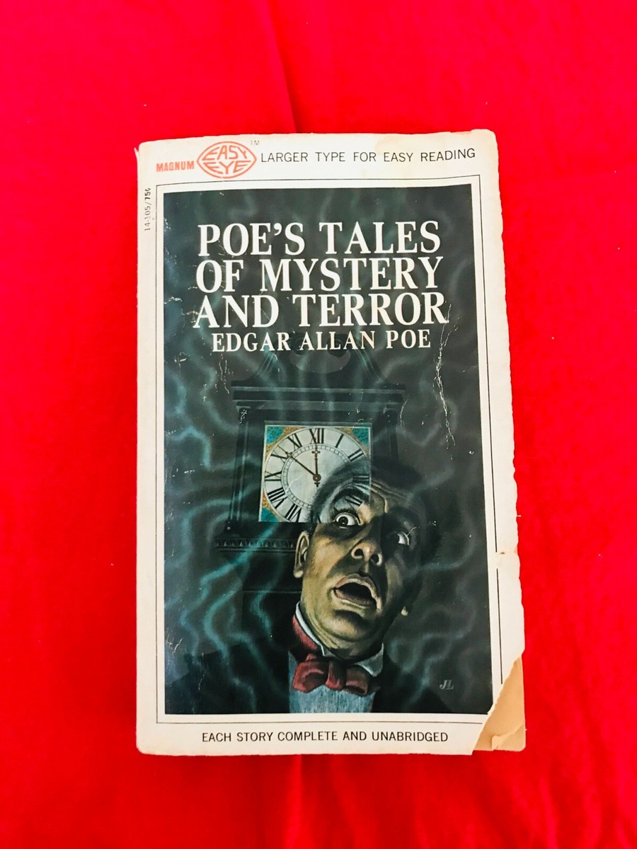 1967 paperback Poe's Tales Of Mystery And Terror by Edgar Allan Poe
