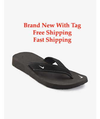 Brand New NIKE CELSO THONG BLACK FLIP FLOP WOMEN Size 5-11 -SHIPS