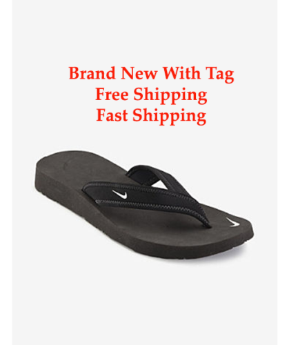 Brandneu Nike Celso Tanga schwarz Flip Flop Damen Größe 5-11 - VERSAND AM SELBEN TAG - Bild 1 von 43