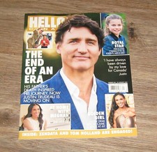 Hello Canada 2025 magazine Justin Trudeau DEMI MOORE Dayle Haddon MATT RIFE