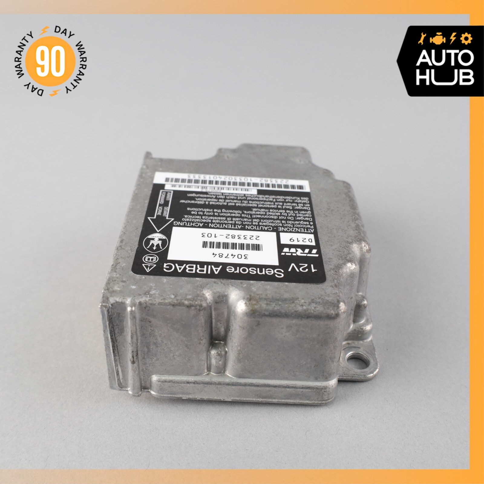 Maserati Granturismo M145 Convertible Airbag Air Bag SRS Control Module Unit OEM