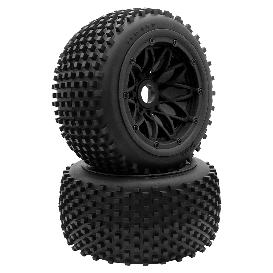 Hinterer Dirt Buster RIB Reifen Radsatz passend für 1/5 HPI Baja 5B RV KM SS - Bild 3 von 4