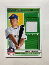 Danilo Simomura 2023 Stars & Stripes #U18-DYS Material Card Brazil