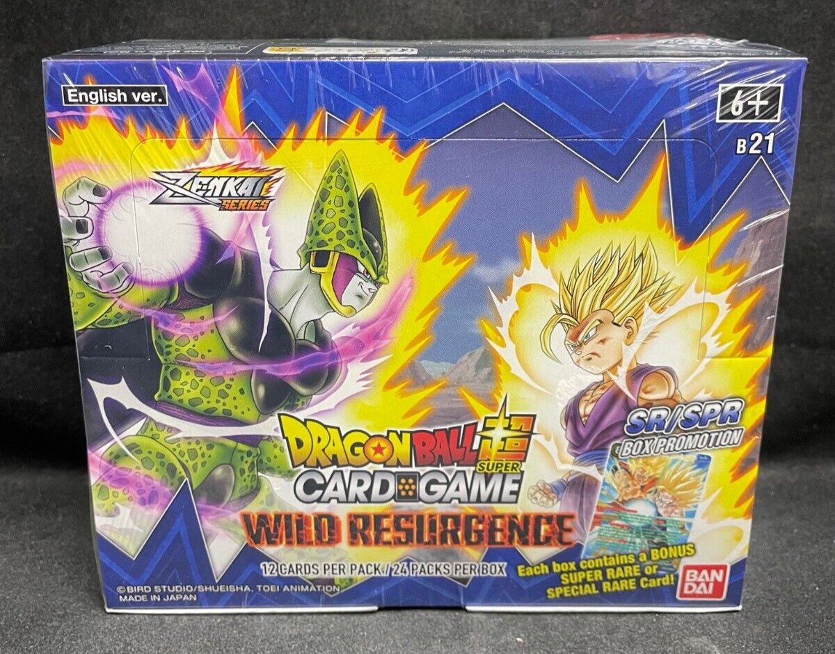 ドラゴンボールカードゲーム ワイルドリサージェンスwild resurgence Dragon Ball Super Reveals Wild Resurgence: The New GOD RARE!
