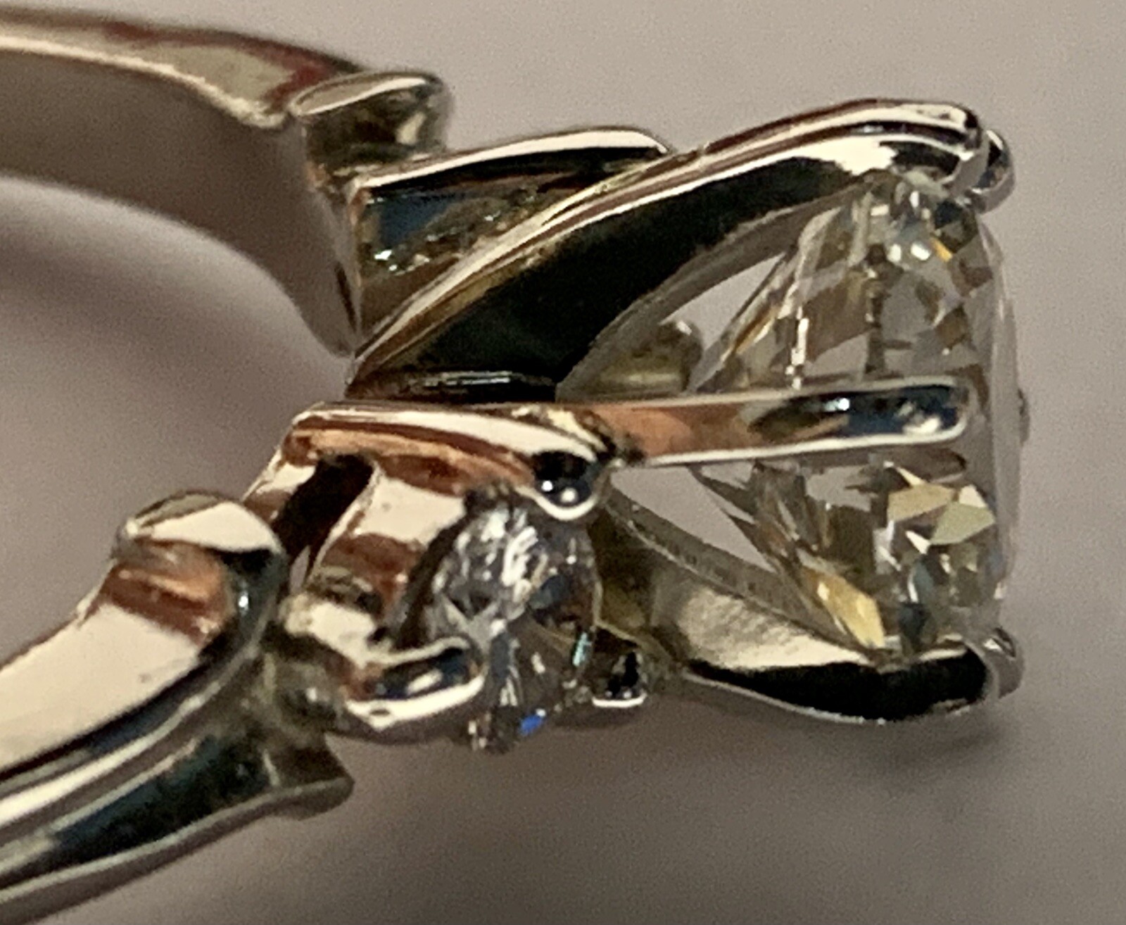 2ct+ Solid Platinum Diamond Ring Solitaire I  VS1… - image 6