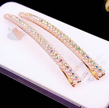 USA Quality Bobby Pin Hair Clip using Swarovski Crystal Hairpin Pearl AB