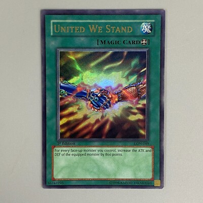 we buy yugioh cards Untapped Games UNITED WE STAND MAGIC YU-GI-OH