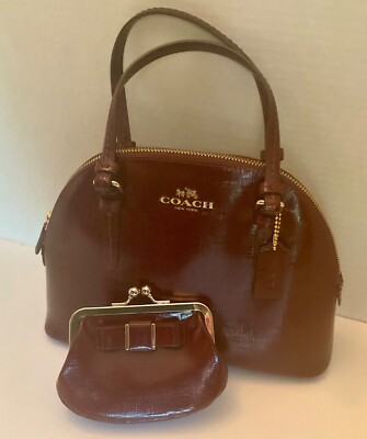 Small Coach Dome Purse Coach PEYTON Mini Cora Domed Satchel