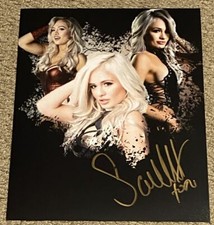 SCARLETT BORDEAUX Signed Autographed Custom EDIT 8x10 Photo TNA Knockout WWE NXT